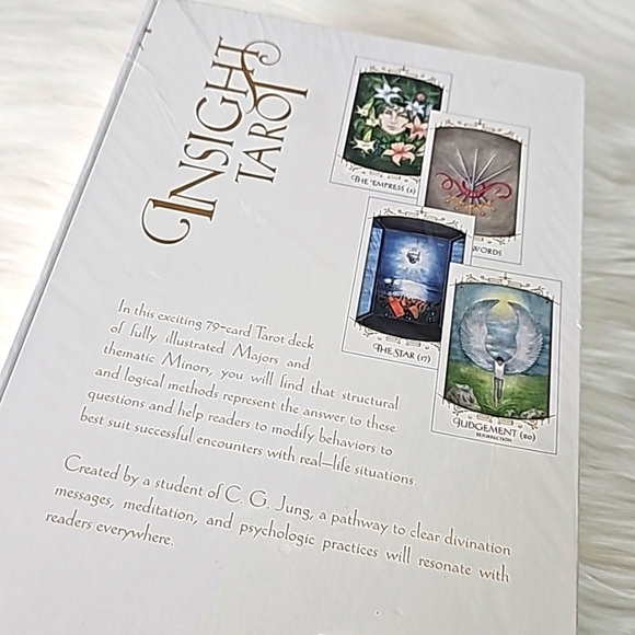 Insight Tarot ✦ Red Feather ✦ Jungian Depth Psychology Divination Deck 78 Cards - Picture 12 of 16